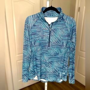 Under Armour Dri-Fit Running Top Long-sleeves Size Large Like NEW